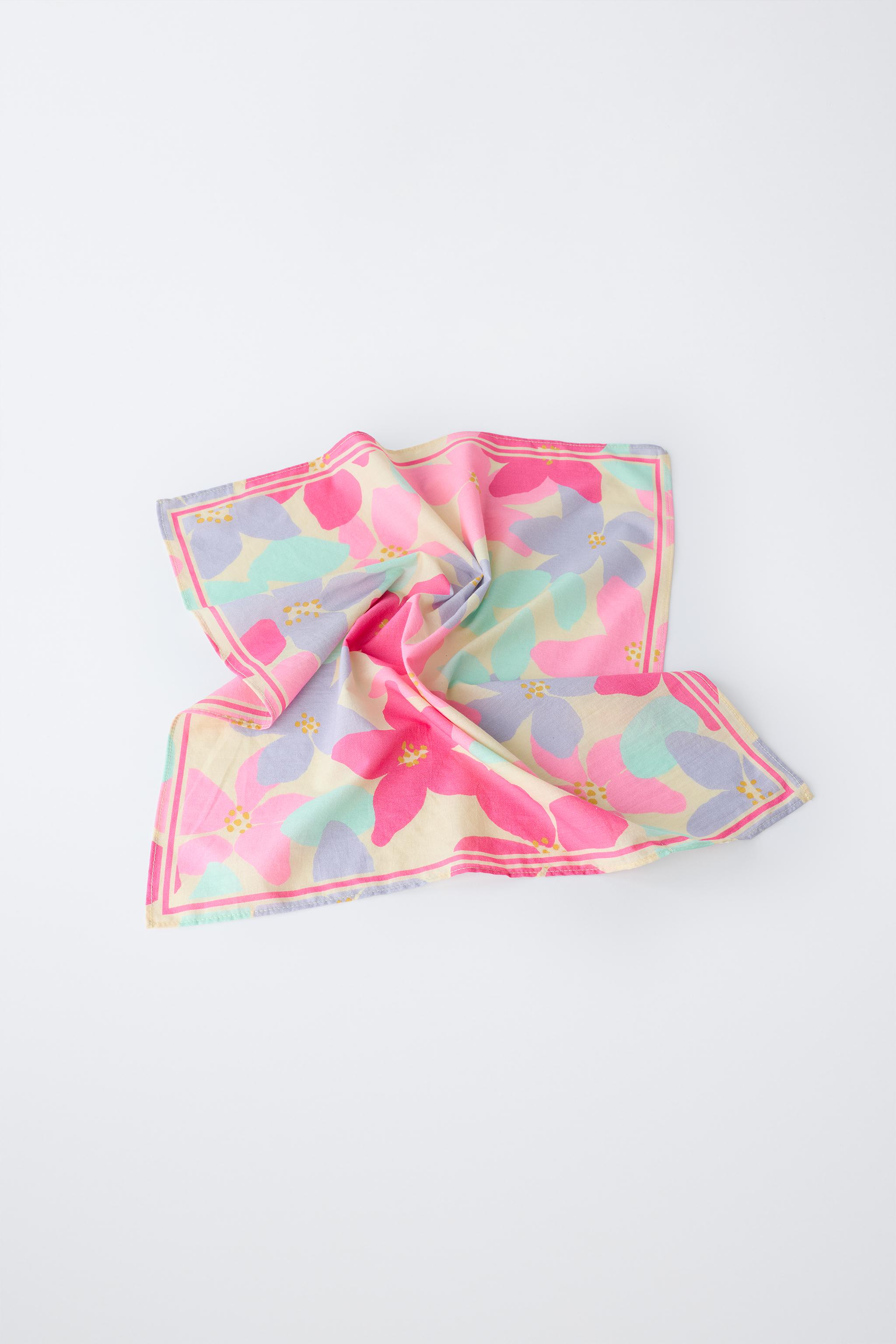 BANDANA IMPRIMÉ FLEURS